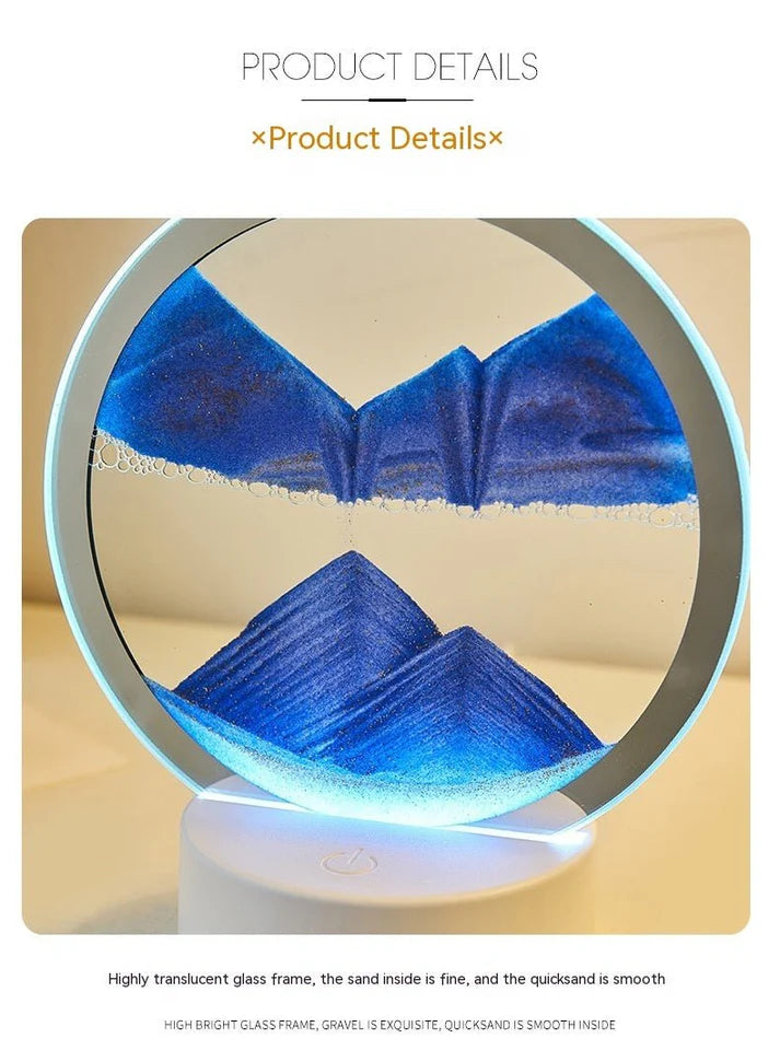 Creative Gift Quicksand Decorative Lamp