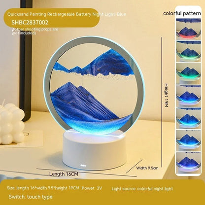 Creative Gift Quicksand Decorative Lamp