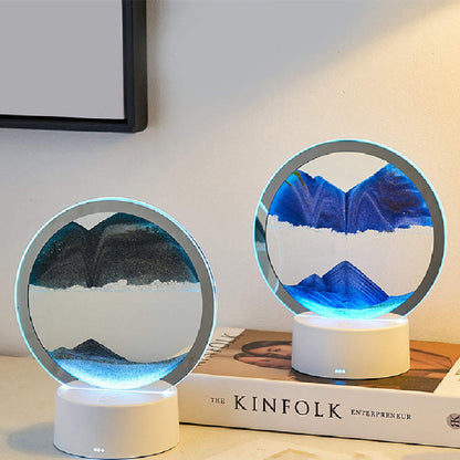 Creative Gift Quicksand Decorative Lamp