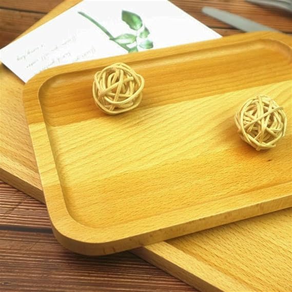 Rectengular Wooden Serving Tray